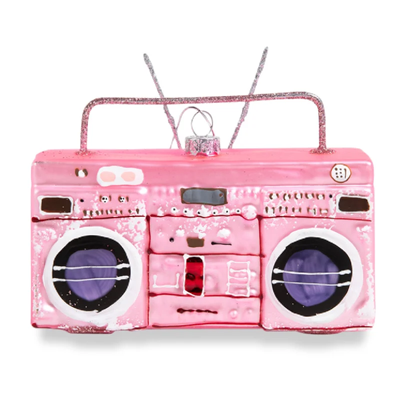 Boombox Ornament